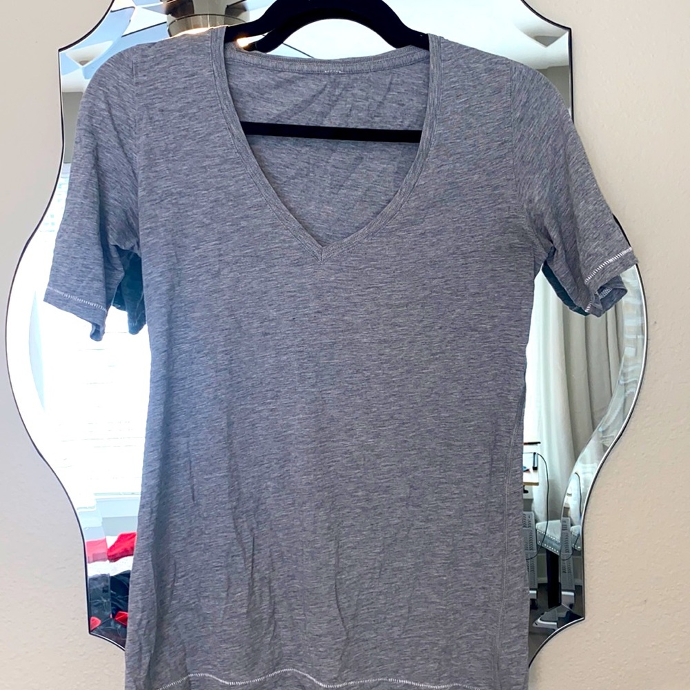 Grey Lulu Lemon Top